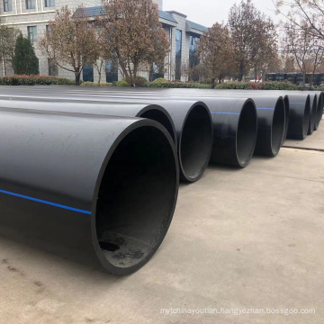 Sdr11 Pe 100 PE 80 Grade Hdpe Pipe For water supply